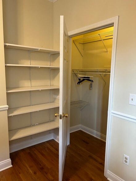 bedroom storage - 124 College Pl