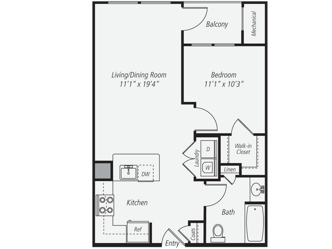 Floorplan - Avalon at Assembly Row