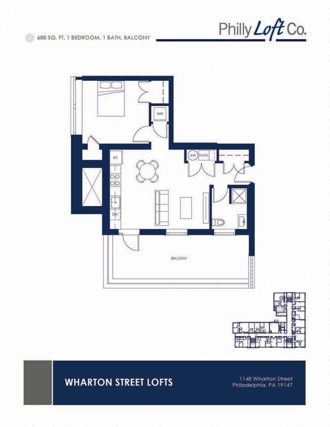 Floorplan - Wharton Street Lofts