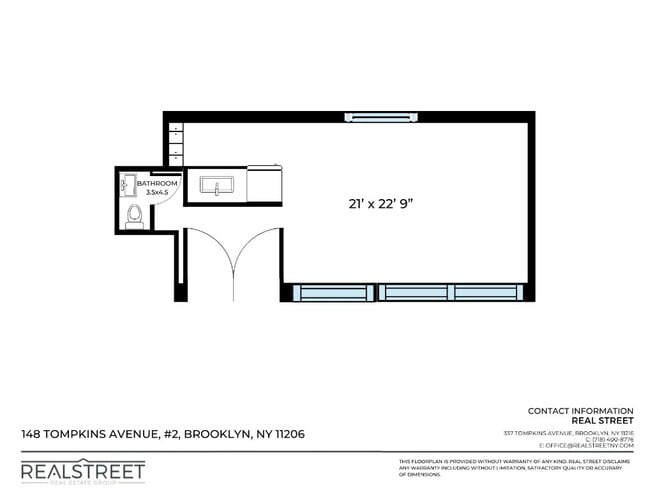 Floorplan - 148 Tompkins Ave