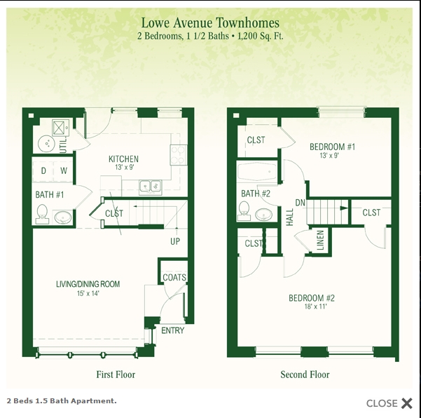2BR/1.5BA - Whistler's Crossing