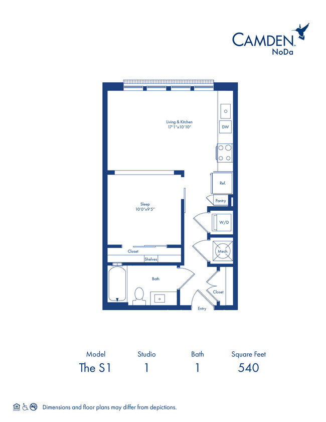 Floorplan - Camden NoDa