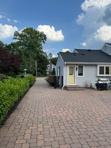 Driveway exit - 130 Chews Landing Rd