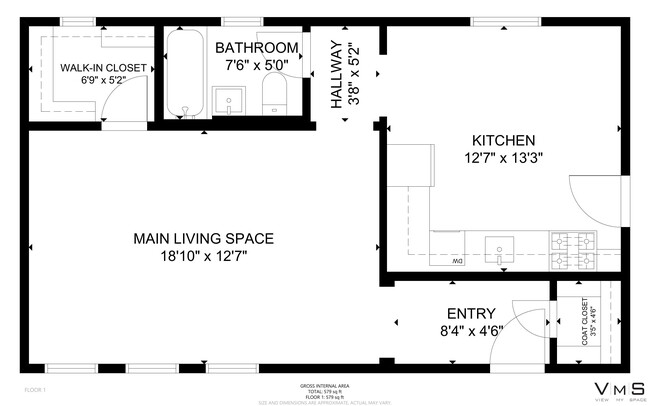 Floorplan - 10627-33 S. Hale Ave