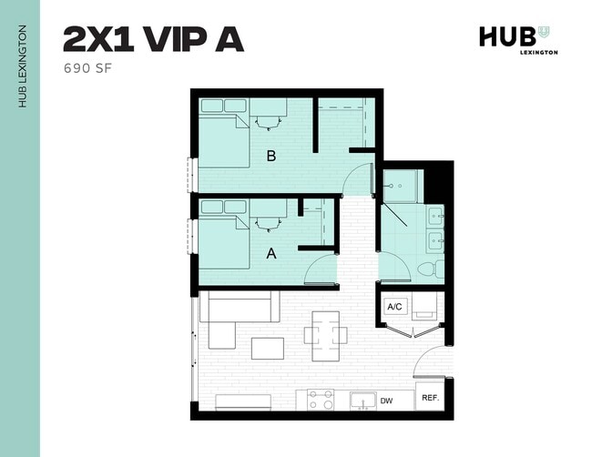 2x1 VIP A - Hub Lexington Upper