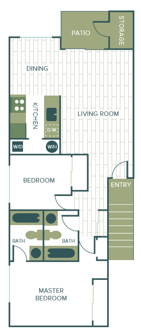 Floorplan - The Timbers
