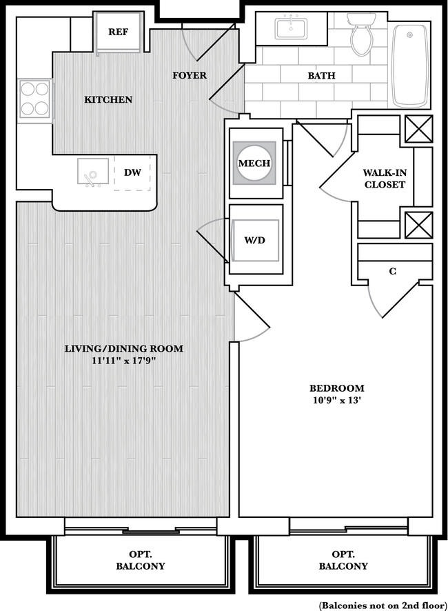 Floorplan - Cathedral Commons