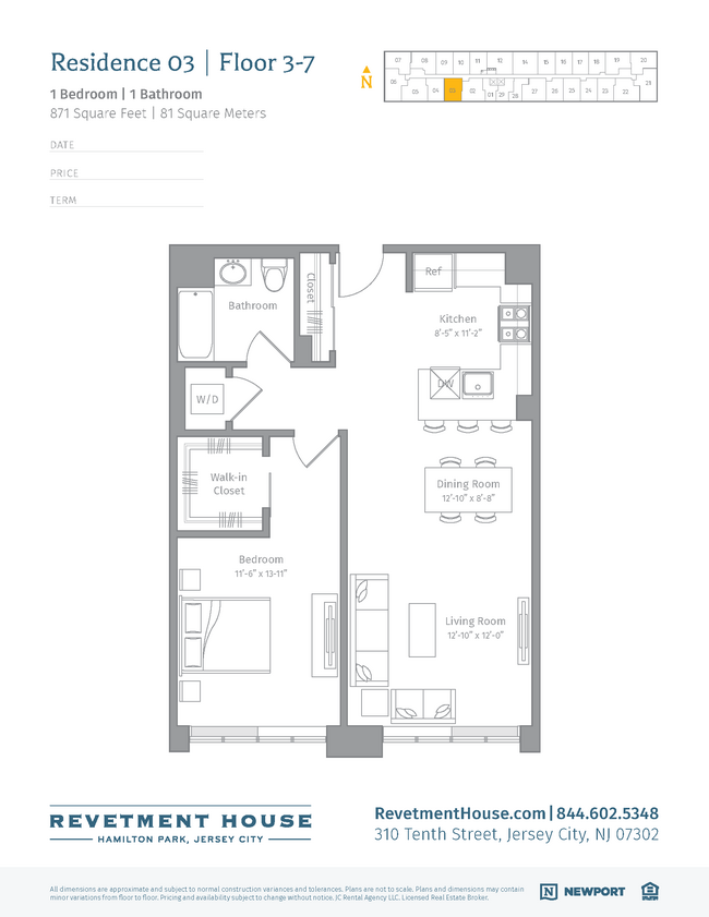 Floorplan - Revetment House