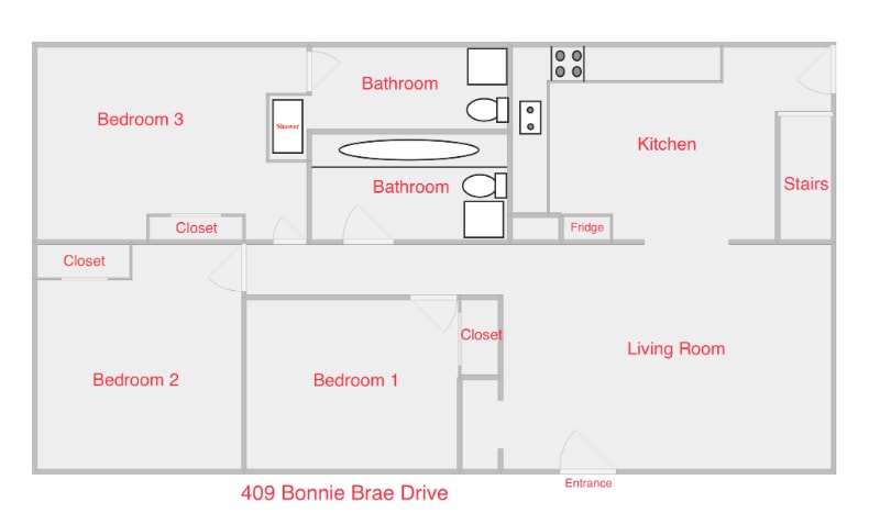 Building Photo - 409-411 Bonnie Brae Dr