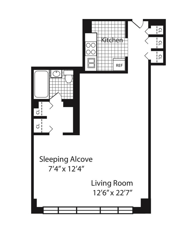 Floorplan - The Ashford NYC