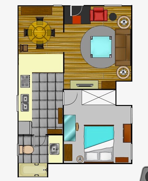 Floor Plan - 1450 N Cleveland Ave