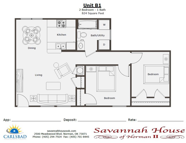 Floorplan - Savannah House of Norman II