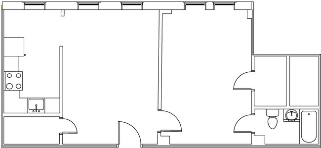 Floorplan - Archer Apartments