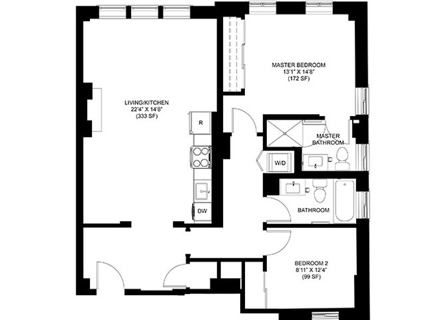 Floorplan - Park Heights by the Lake Apartments