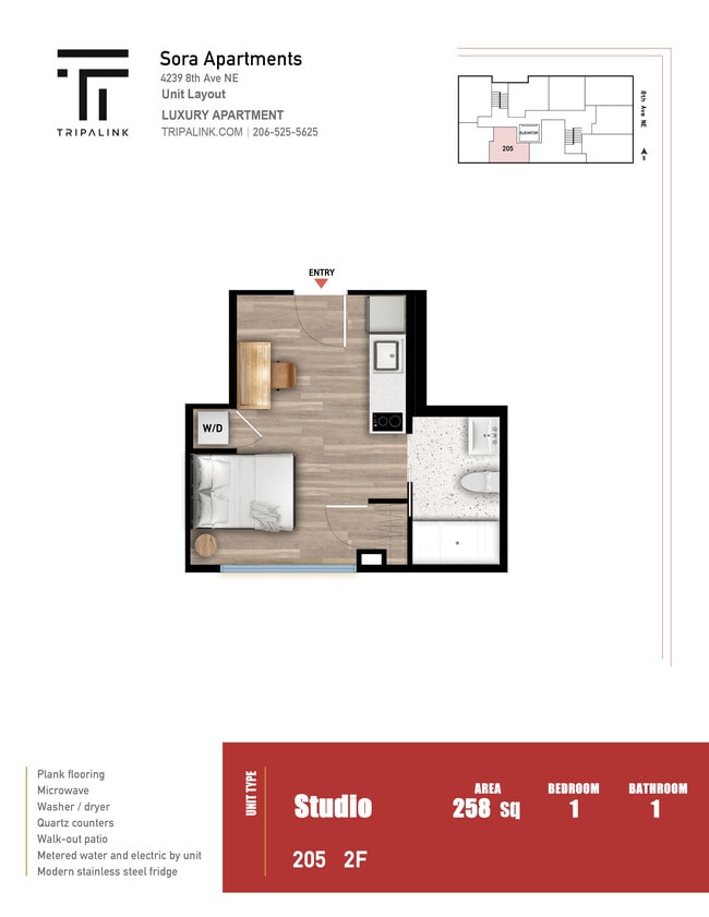 Floorplan - Sora Apartments