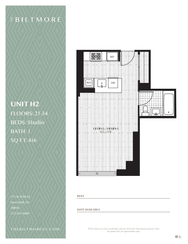 Floorplan - The Biltmore