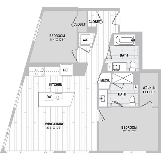 Floorplan - Fuse Cambridge