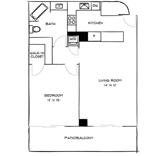 Floorplan - Flamingo South Beach