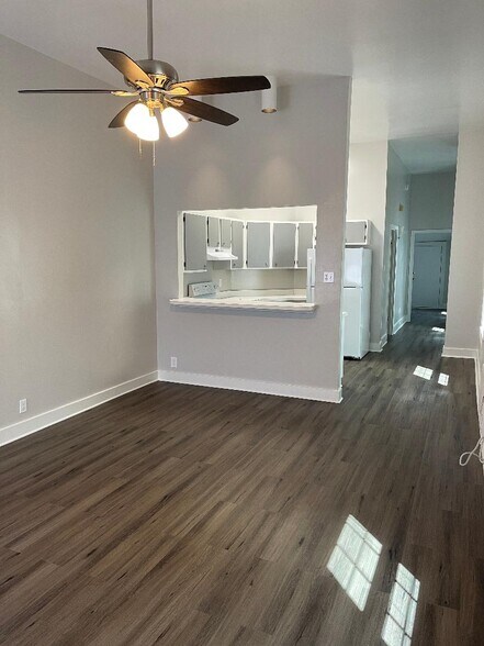 Den looking at kitchen - 739 Valence St