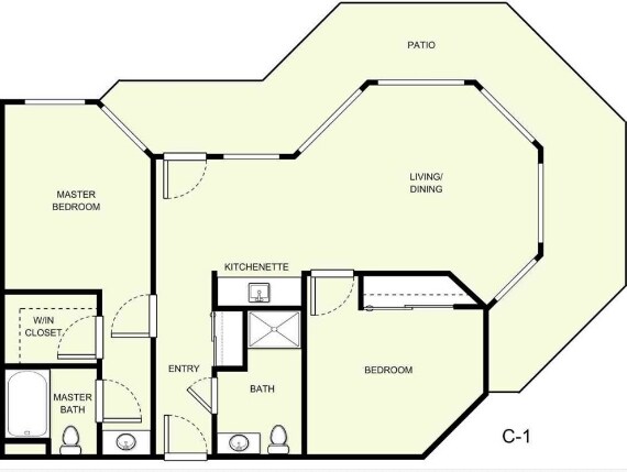 Floorplan - Truewood by Merrill Pinole