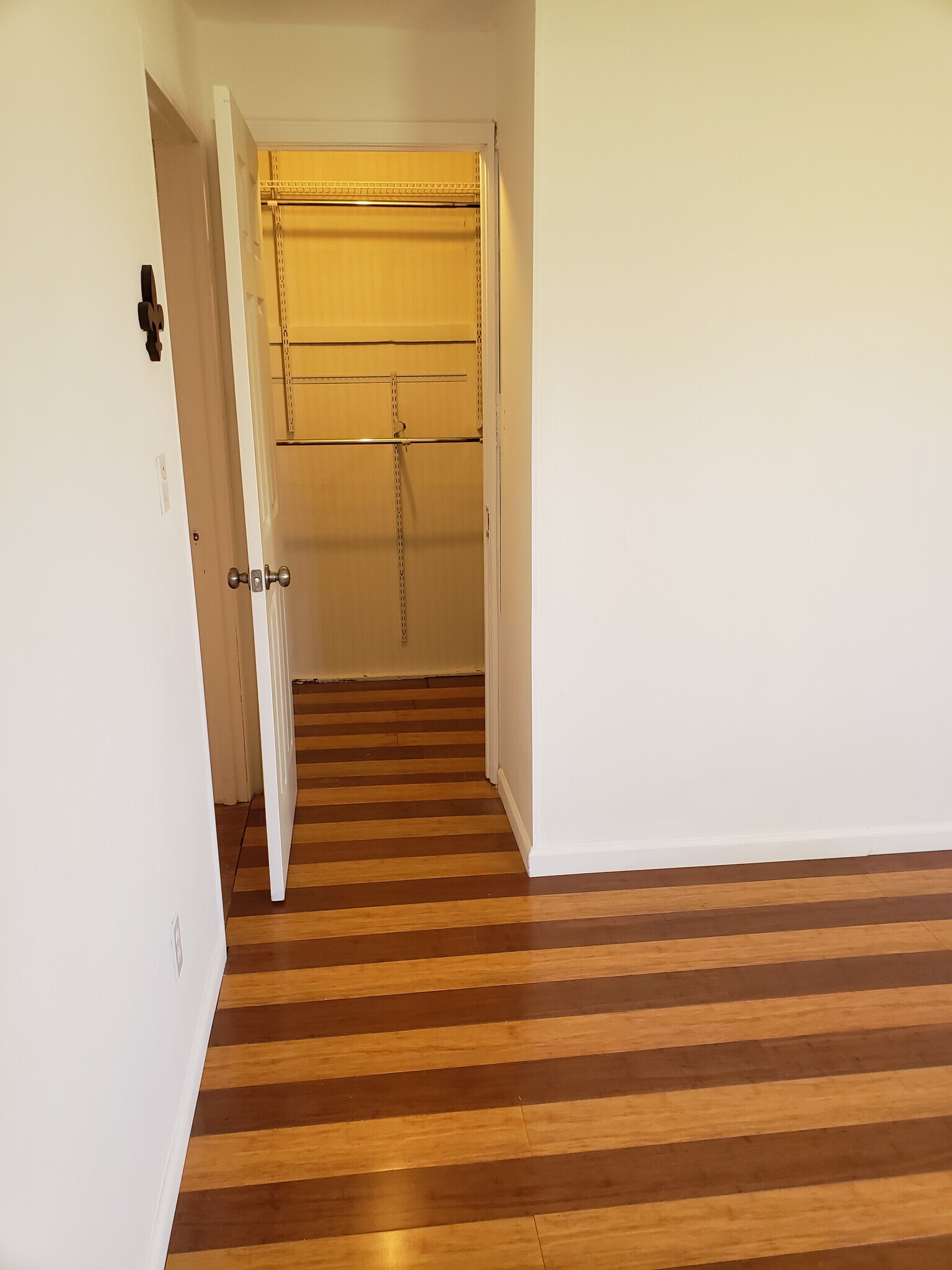 Walk in closet with extra storage room. - 10106 Wingfield Rd