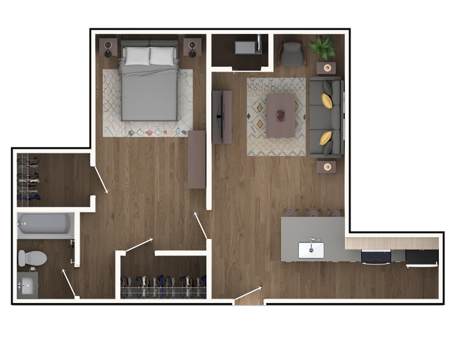 Floorplan - The Lofts at Twenty25