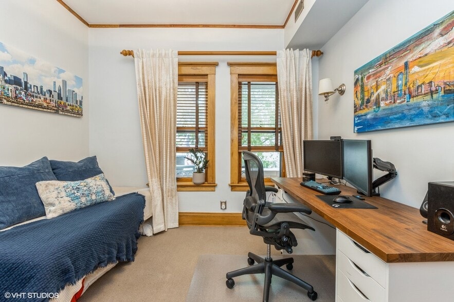 Brompton Apts - Front Bedroom - 725 W Brompton Ave