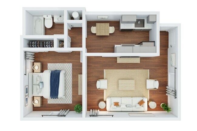 Floorplan - The Pines at Manhattan