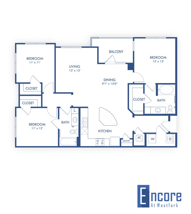 Floorplan - Encore At Westfork
