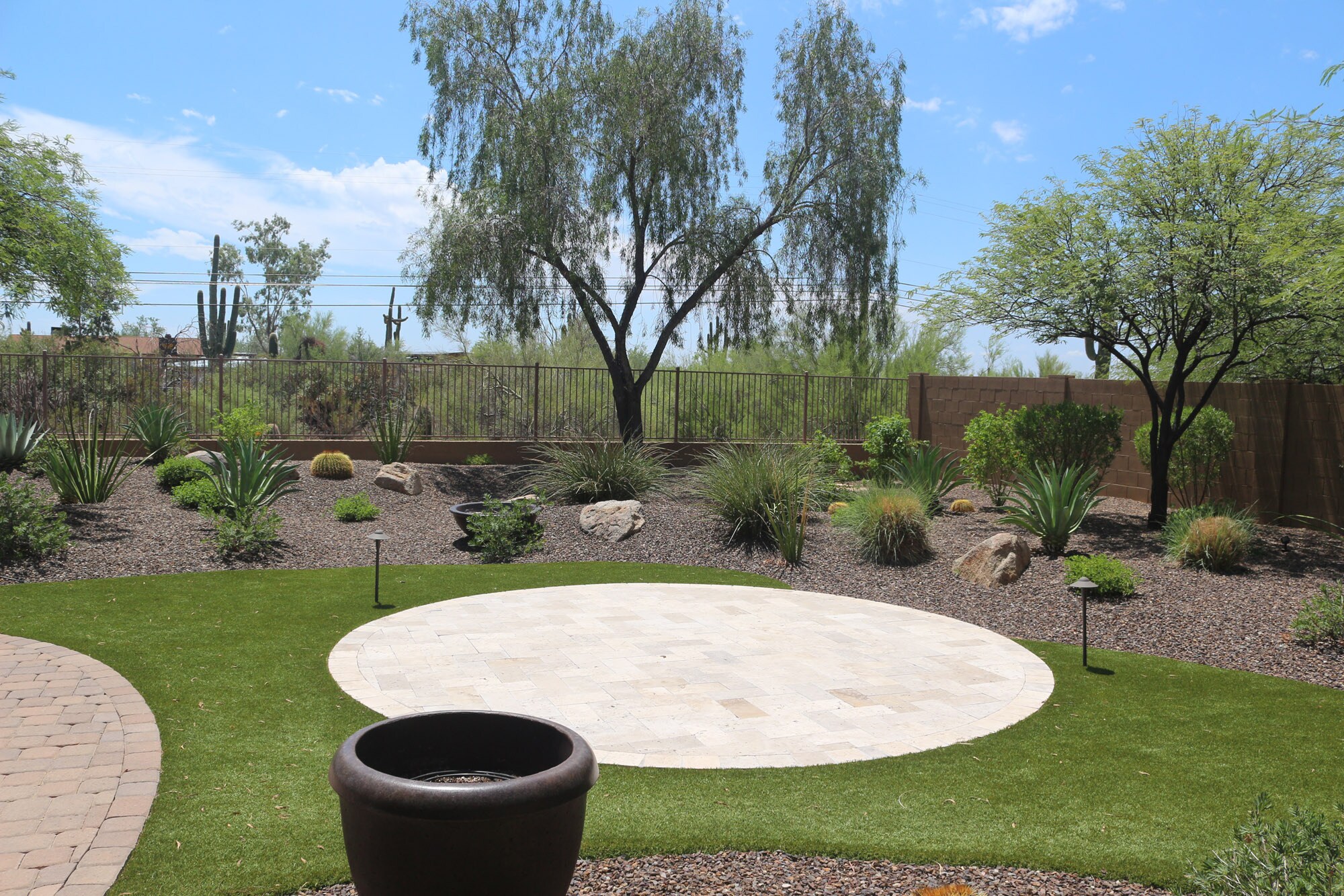 Back Yard - 4629 E Thunder Hawk Rd