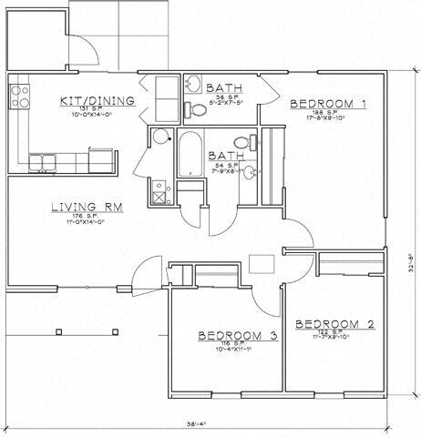 Floorplan - Edward''s Crossing II