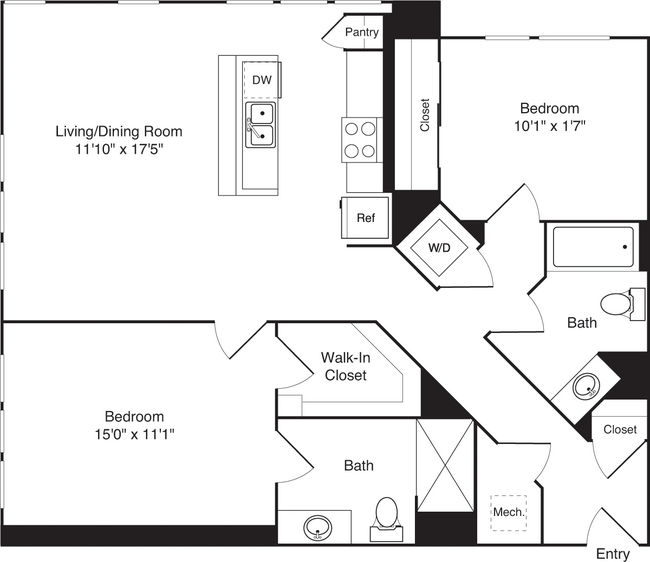 Floorplan - The Edge