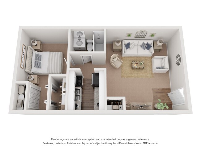 Floorplan - Hyde Park Townhomes