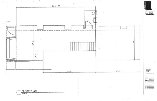 Floor Plan for 528 1st Ave - The Florentine Condominiums