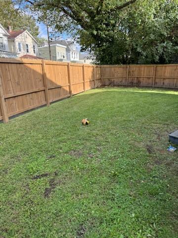 Back yard - 1542 Dungee St