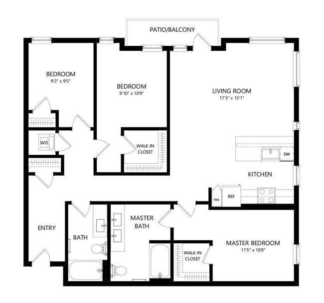 Floorplan - Windsor Queen Anne