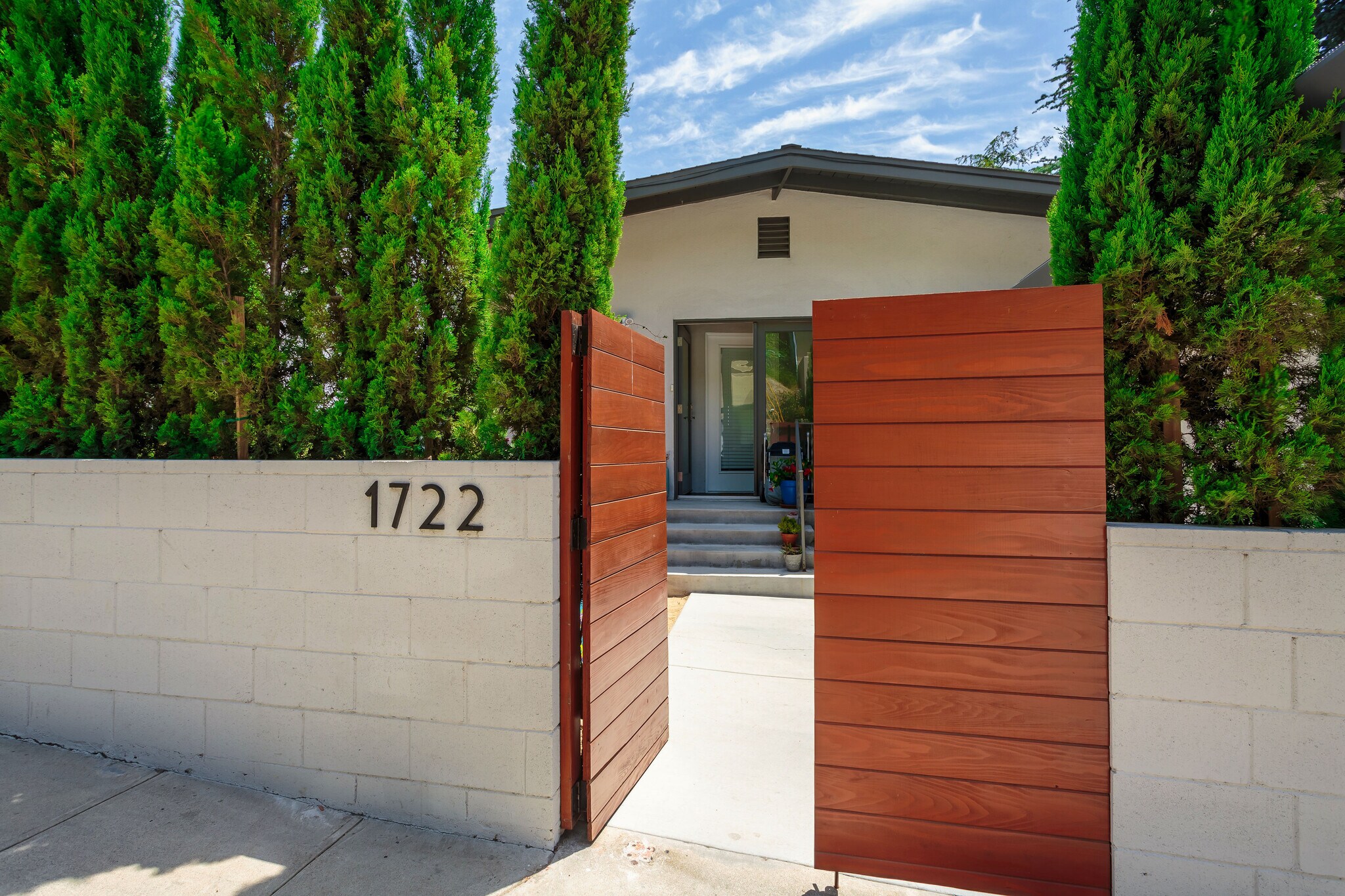 Gate to the Unit - 1722 Rotary Dr