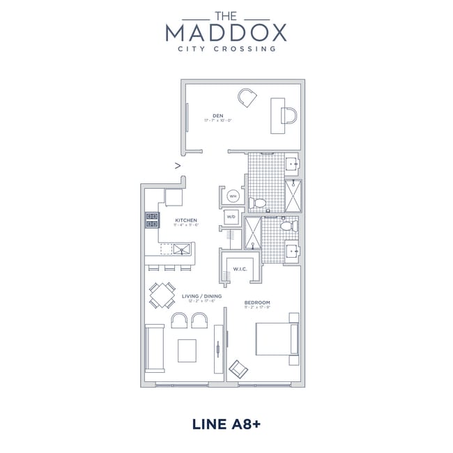 Floorplan - The Maddox at City Crossing
