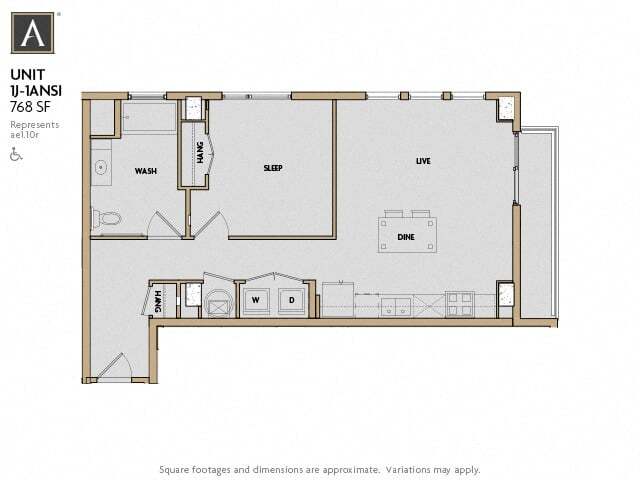 Floorplan - Aertson Midtown