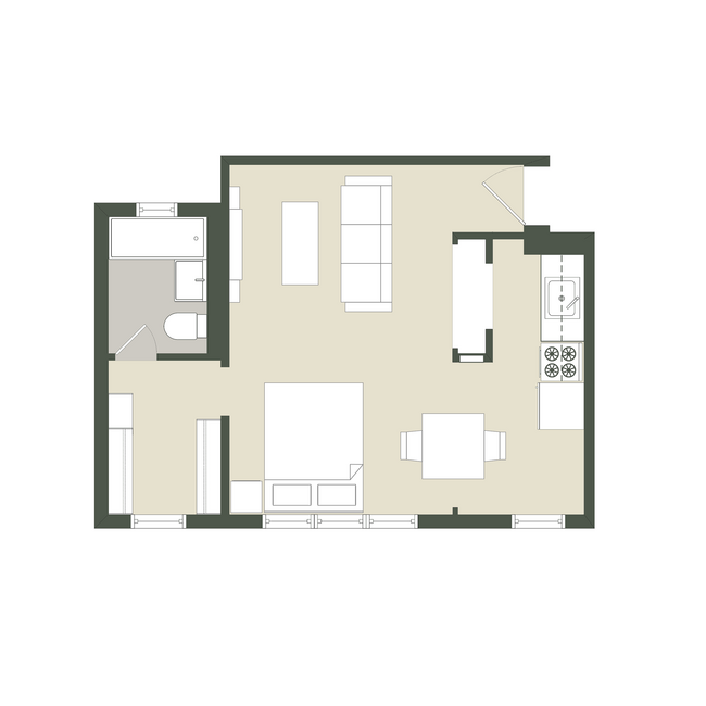 Floorplan - 1807-09 N. Lincoln Park West