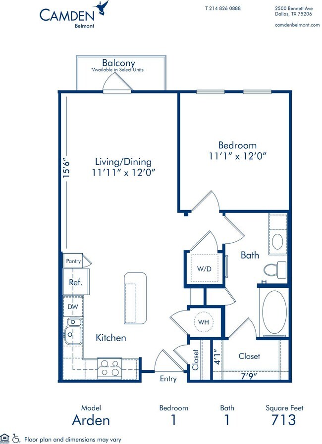 Floorplan - Camden Belmont