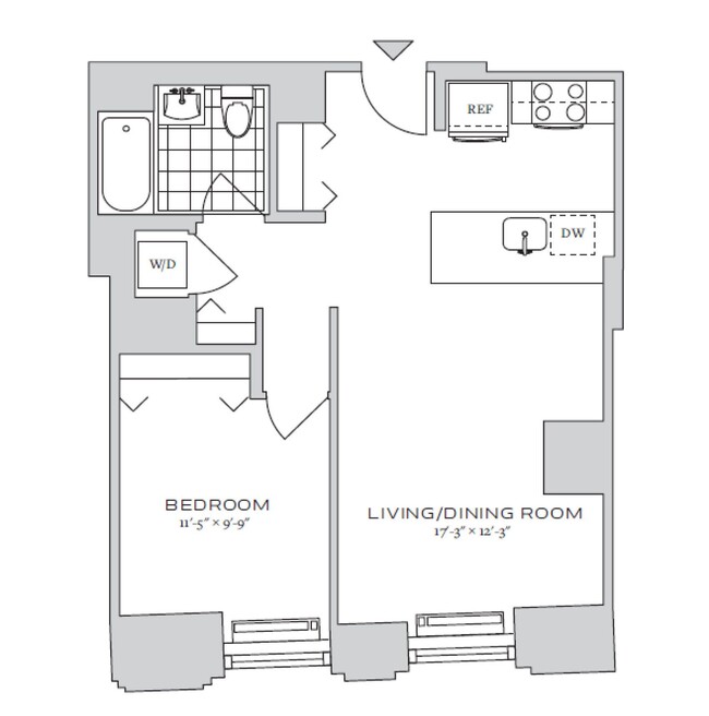 Floorplan - 70 Pine Apartments