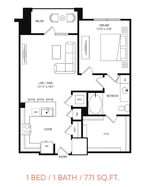 Floorplan - Tessa at Katy