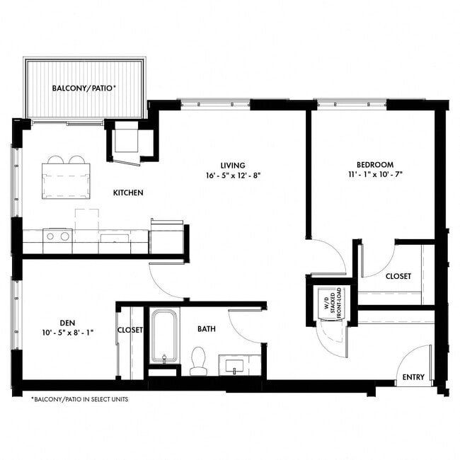 Floorplan - The Knox Apartments