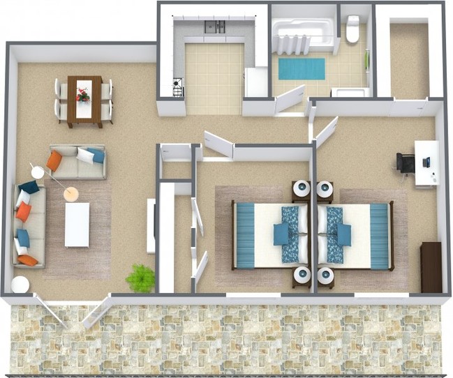 Floorplan - French Villa