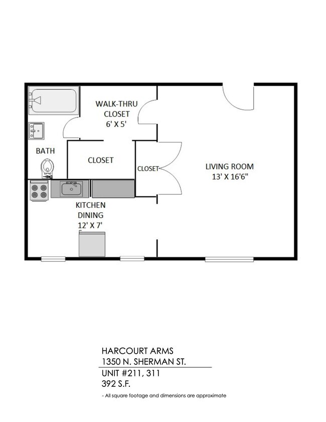Floorplan - Harcourt Arms