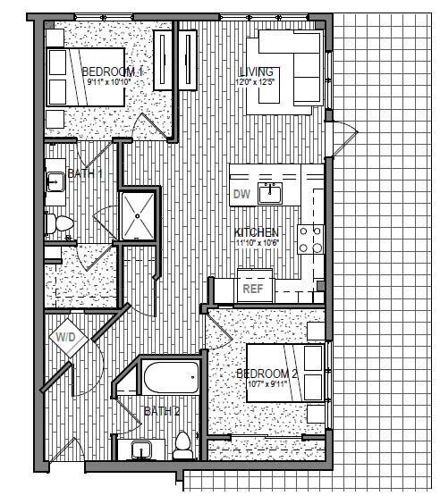 Floorplan - Zia Sunnyside