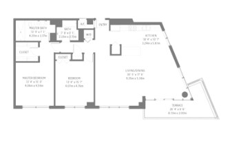 2BR/2BA - Midblock