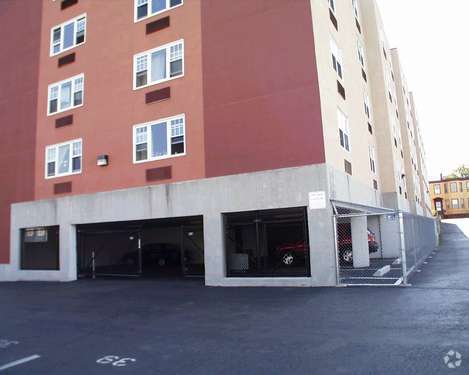 Alternate view, parking. - Harbor View Apartments