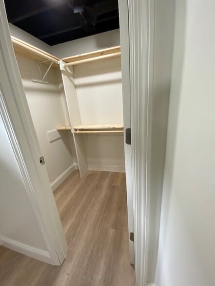 Basement Bedroom walk-in closet - 2611 E Troy Ave